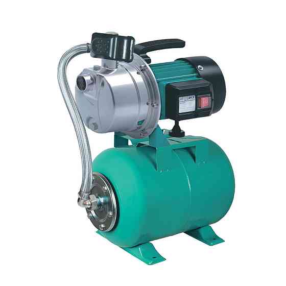 Станция 1.0кВт Hmax 44м Qmax 73л/мин (самовсасывающий насос нерж) 24л Украина AquaticaLEO EKJ-1002SA5/UA Ровно