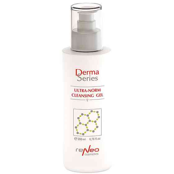 Нормализующий гель для очистки ULTRA-NORM CLEANSING GEL DERMA SERIES 200 мл Днепр