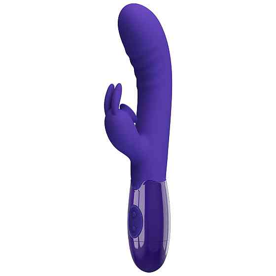 Вібратор - Pretty Love Cerberus Licking Vibrator Blue Sex Aura Київ