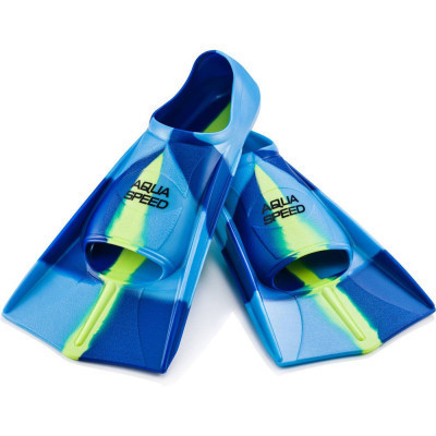 Ласти Aqua Speed Training Fins 137-82 7942 синій, блакитний, жовтий 37-38 (5908217679420) Вінниця - фото 1
