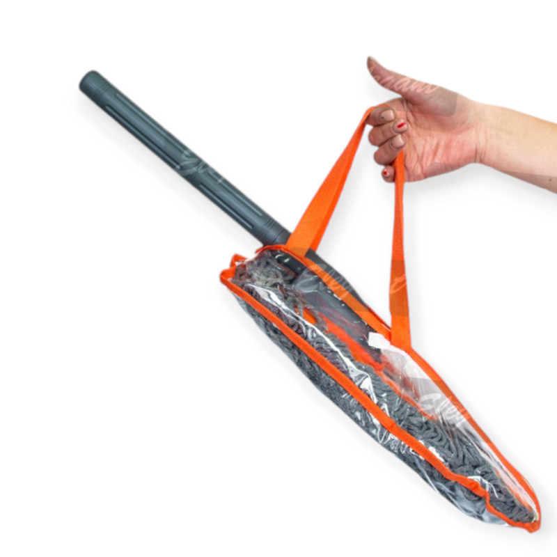 Щітка змітання пилу антистатик "плоска" пласт. ручка з чохлом 60см для Мукачево - фото 1