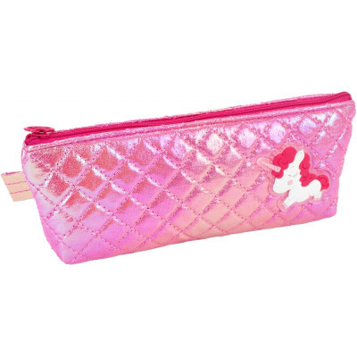 Пенал Cool For School перламутровый 1 отделение розовый (CF87059) Винница - изображение 1