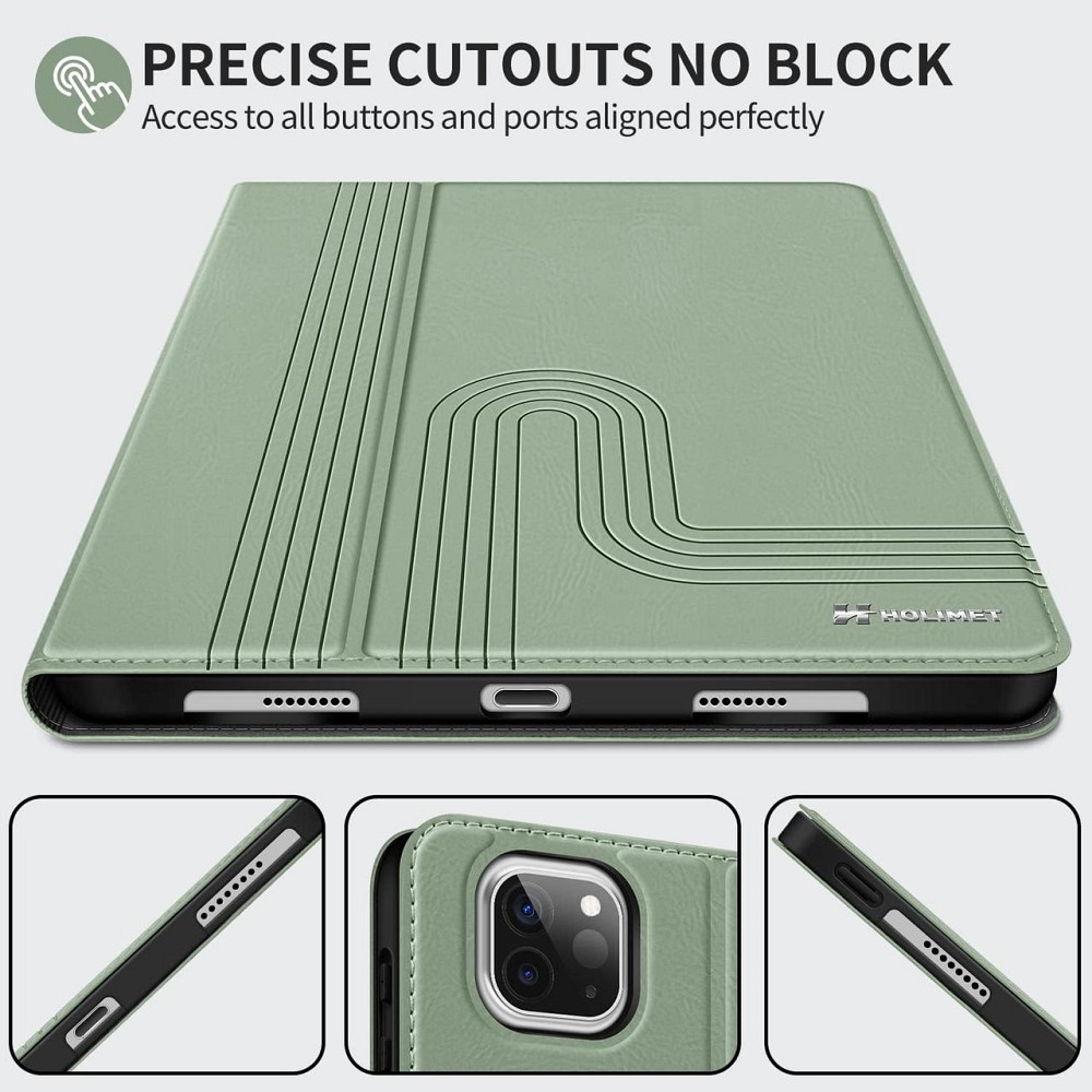 Защитный чехол-книжка Holimet для iPad Air 5 2022/Air 4 2020 10.9/iPad 4-го поколения 10.9/iPad Pro 11 2018 Днепр - изображение 9