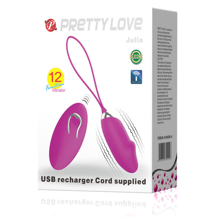 Виброяйцо - Pretty Love Julia Vibrating Egg Purple Sex Aura Киев - изображение 9