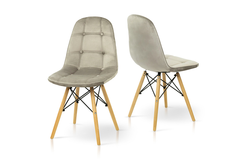 Стілець ДЖАСТІН, велюр пісочний Киев - изображение 6