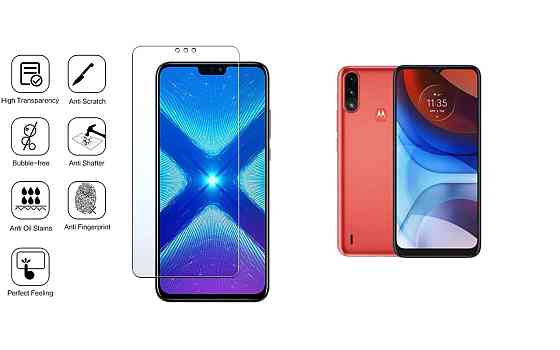 Защитное стекло NeoGlass для Motorola Moto E7 Power, Moto E7i Power – ультрапрозрачное и устойчивое Киев