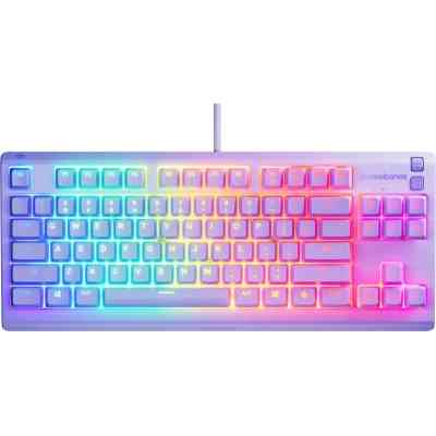 Клавиатура SteelSeries Apex 3 TKL USB UA Lavender (64940) Винница