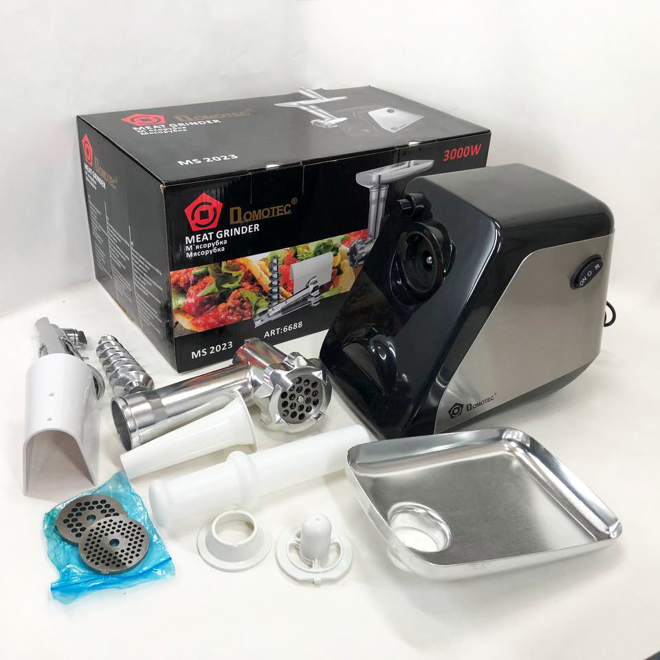 Электромясорубка помощница, Мощная домашняя мясорубка, Кухонная мясорубка с реверсом YZ-63 Львов - изображение 6