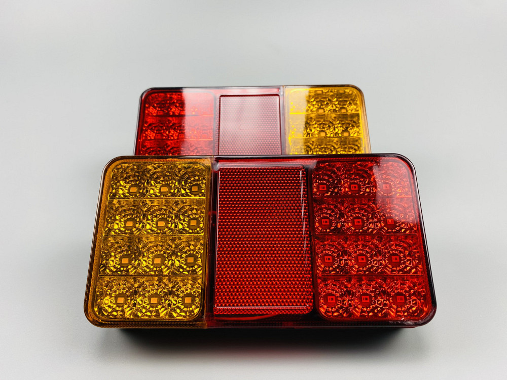 Ліхтар задній LED універсальний автомобільний габаритний, додатковий автосвітлодіодний комбінований Мукачево - фото 4