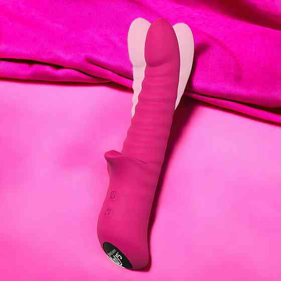 Двойной вибратор Dream Toys Vibes Of Love Honey Bear Magenta розовый Sex Aura Киев