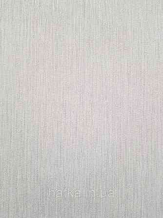 Обои виниловые на флизелине Rasch Ornament 1.06х10 однотонные структурные тонкая полоса серые с зеленым 973242 Киев