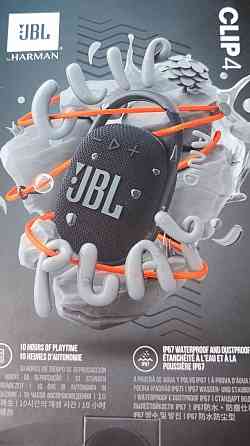 Портативна колонка JBL Clip 4 Black. Харьков