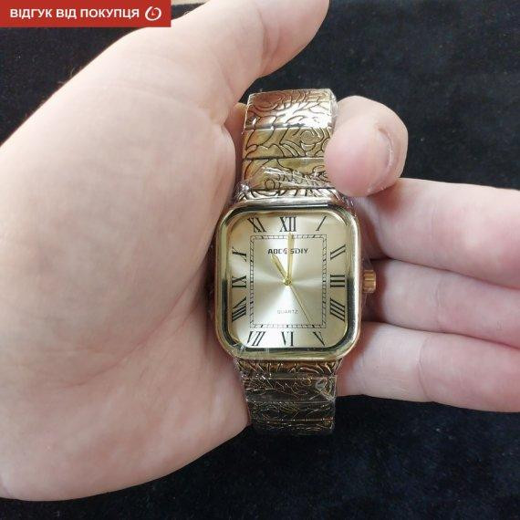 Часы мужские наручные Aocasdiy Vintage (Золотистый) Винница - изображение 5