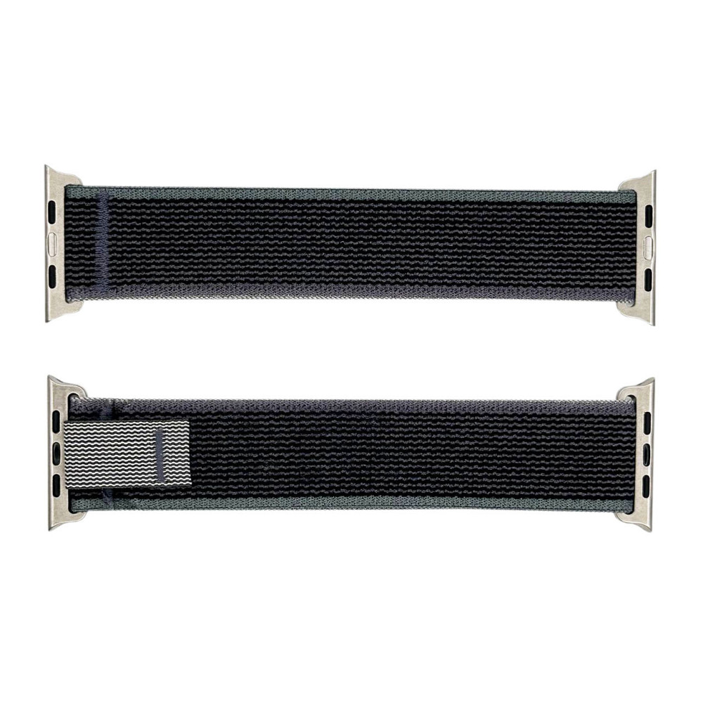 Нейлоновий ремінець 42/44/45/49 мм Black-Green-Violet SBR Київ - фото 1