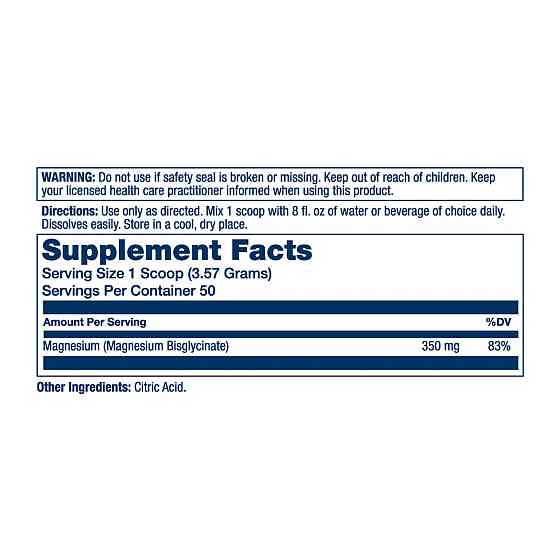 Магній гліцинат Solaray Magnesium Glycinate Powder 179g бкз смаку Київ