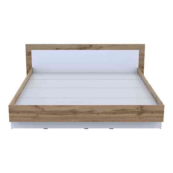 Кровать двуспальная Doros Hugo 180х200 см Дуб тахо/Белый (DRS-011323) Львов