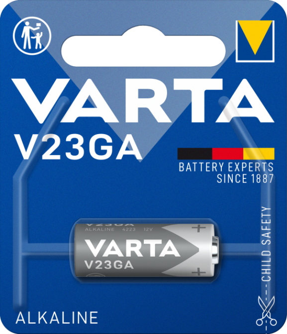 Батарейка високовольтна VARTA V 23 GA 12V блістер 1 шт Рівне - фото 1
