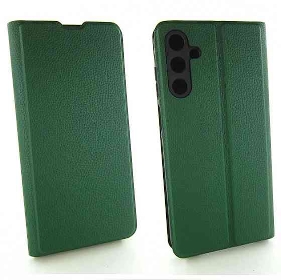 Чехол книжка Samsung A55 A556 Защита камеры (зеленый) Одесса