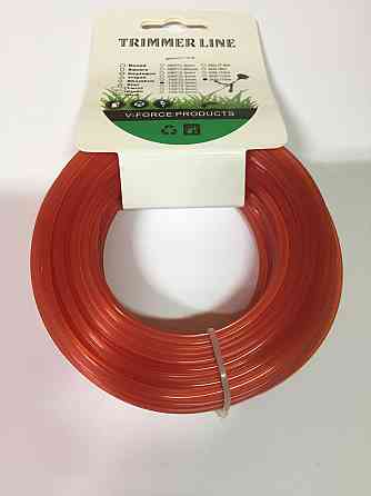 Леска мотокосы Ø3, см, 15 метров (звезда, синяя) Мукачево