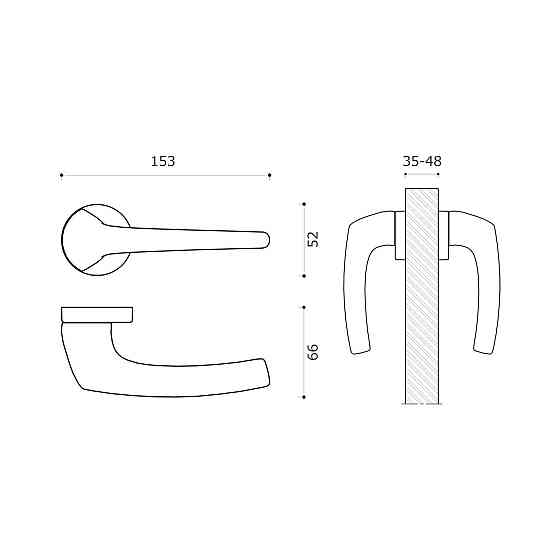 Ручка SYSTEM MAJA 171 RO12 CBM Киев