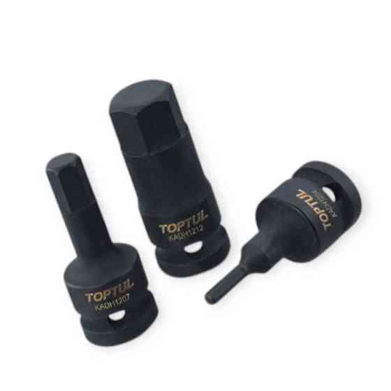 Головка - вставка HEX шестигранна ударна 1/2" 10 мм х 60 Мукачево