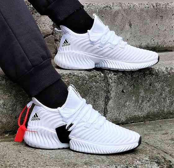 Кросівки Adidas Alphabounce Білі Адідас Чоловічі (розміри: 40) Дніпро