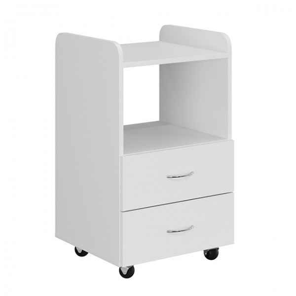 Тумба косметологическая на 2 ящика Эльф 2 (металлические колеса) Киев - изображение 1