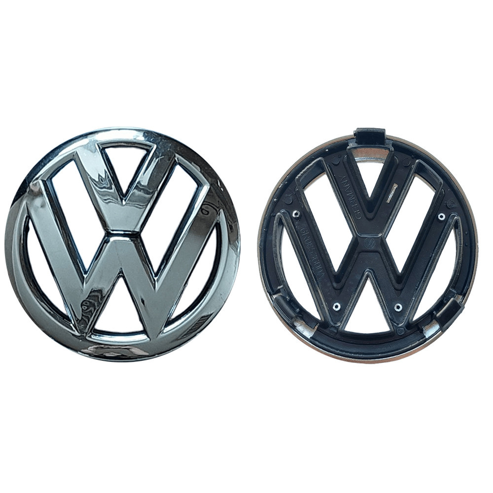 Емблема на решітку Volkswagen Polo 6R з 2010, 12,4см хром,пластик 1шт Киев - изображение 1