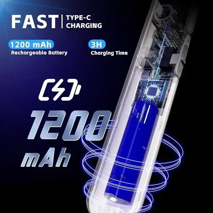 Электрическая мухобойка Buzzeap, складная электрическая мухобойка 3 в 1, электрическая мухобойка Коломия - фото 3