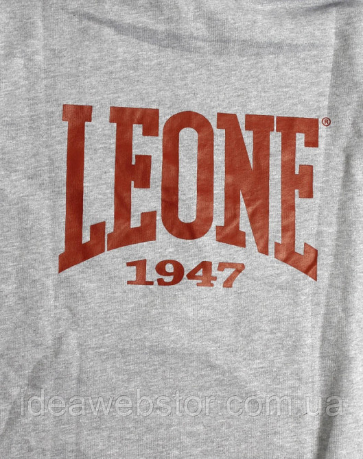 Толстовка чоловіча Leone Legionarivs Fleece Grey сіра з капюшоном із бавовни для спорту тренувань ММА бокса та повсякденного носін Київ - фото 9