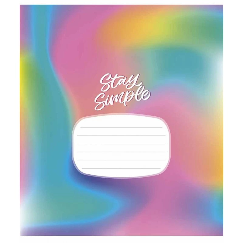 Зошит учнівський "Crazy rainbow" 024-3217L-2 в лінію, 24 аркушів Вінниця - фото 1