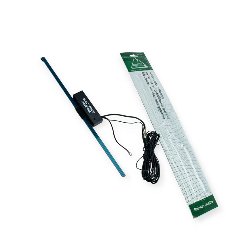 Антена активна 265 кабель 2.1м, зелене полотно (блістер) balaton Мукачево - фото 1