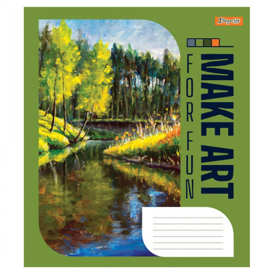 Зошит 1 вересня А5 Make art 96 аркушів, лінія (766768) Вінниця - фото 2