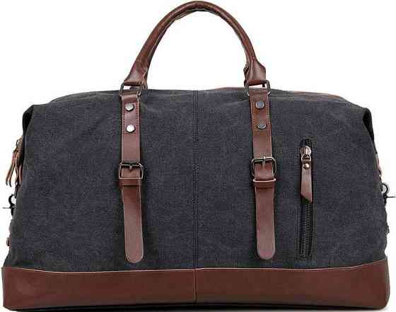 Сумка дорожня Vintage 14581 Сіра Київ