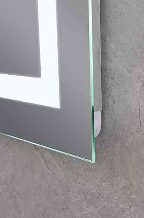 Зеркало Mixxus HARD MR06-60x80-CASE с Led Touch, Anti-fog, димером, регулятором яркости, часами (MI7157) Киев