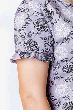 Домашний женский комплект, пижама, сиреневый, 100%хлопок Крохатушка одяг Киев