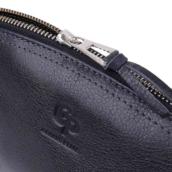 Кожаная женская косметичка GRANDE PELLE 11570 Черный Киев
