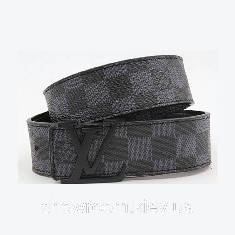 Женский брендовый кожаный ремень (7010-2 black) Lux Киев - изображение 2