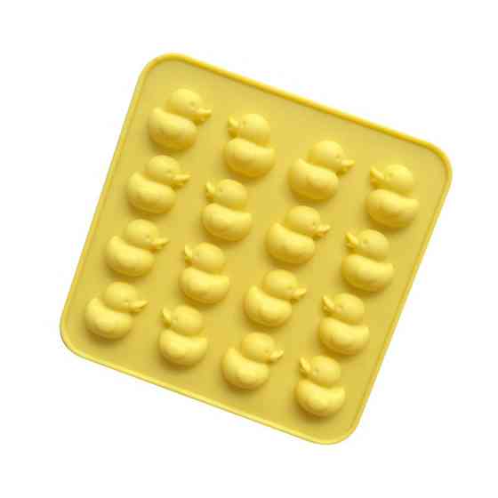 Молд силиконовый Утка 175 на 175 мм желтый Киев