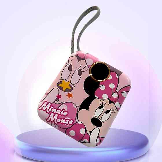 Павербанк зі швидкою зарядкою 10000мАг, Power Bank з двома вбудованими кабелями Lightning і Type-C, 120W Minnie Кам'янець-Подільський