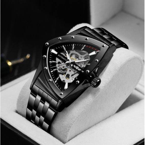 Годинники чоловічі наручні Winner Future (Чорні) Вінниця - фото 7