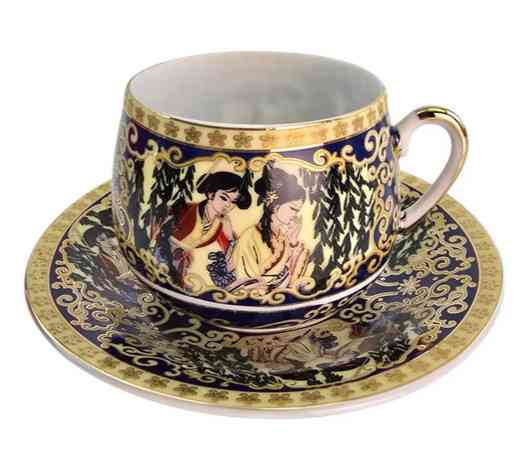 Чашка з блюдцем із порцеляни Іва Київ