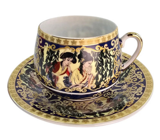 Чашка з блюдцем із порцеляни Іва Київ - фото 1