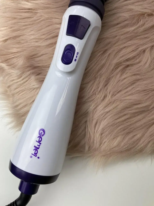 Фен щетка для волос Gemei GM-4826 7703 Вращающийся фен расческа / Стайлер для волос Одесса - изображение 10