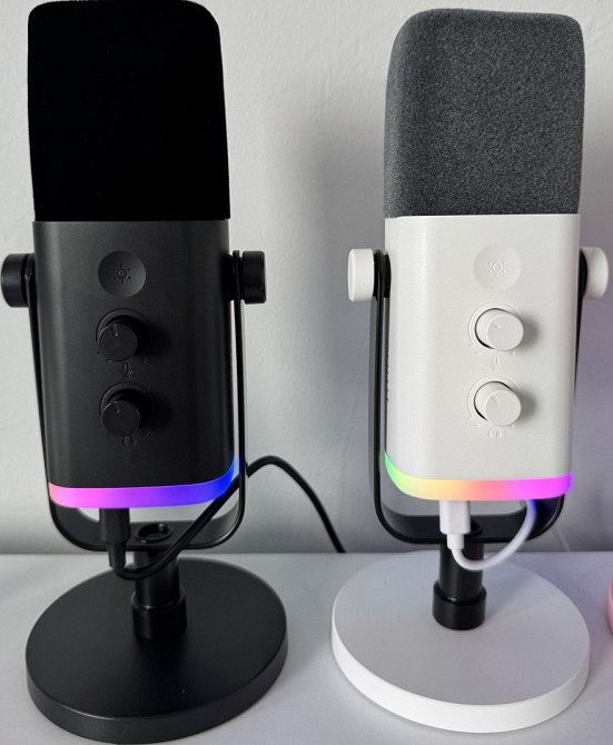 Новый Стреминговый микрофон Fifine AM8 RGB XLR Киев - изображение 6