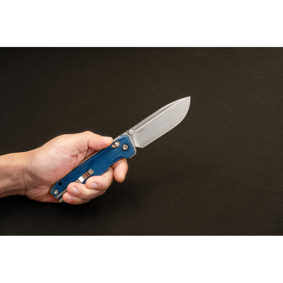 Ніж складаний SRM Rubik 7228B-ME2, блакитний Київ - фото 7
