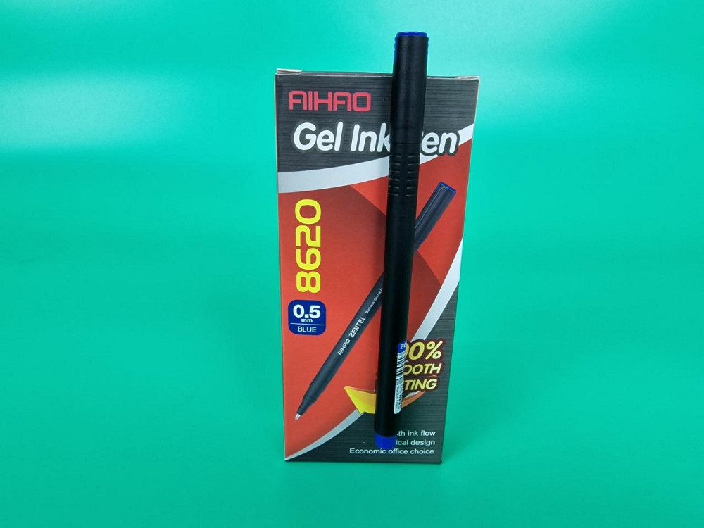 Гелева ручка синя тм Аihao AH-8620 (5 шт) Харків - фото 1