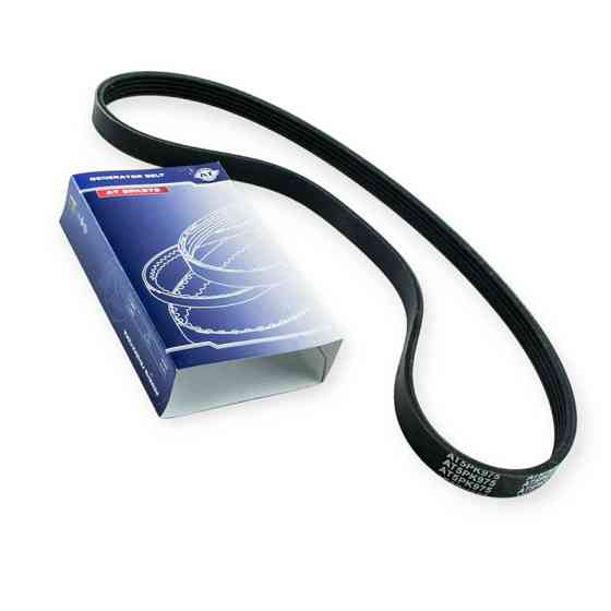 Ремень ручейковый Ланос (1,4;1,5) 5PК975 c ГУР (AT) генератора Мукачево