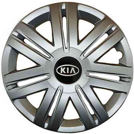 Автомобильные модельные колпаки R14 Kia 203 4шт, SJS, серебряные Киев