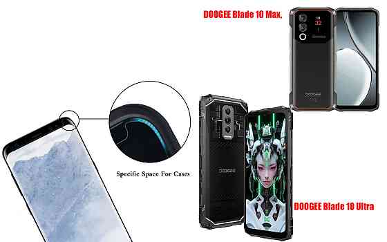 Защитное стекло HyperGlass Pro для DOOGEE Blade 10 Max, Blade 10 Ultra – максимальная чувствительность и Киев